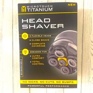 MICROTOUCH TITANIUM HEAD SHAVER
